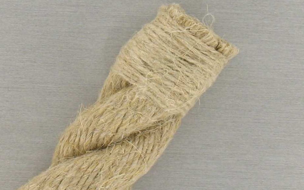 Hempflax Rope Natural Rope Whipping End