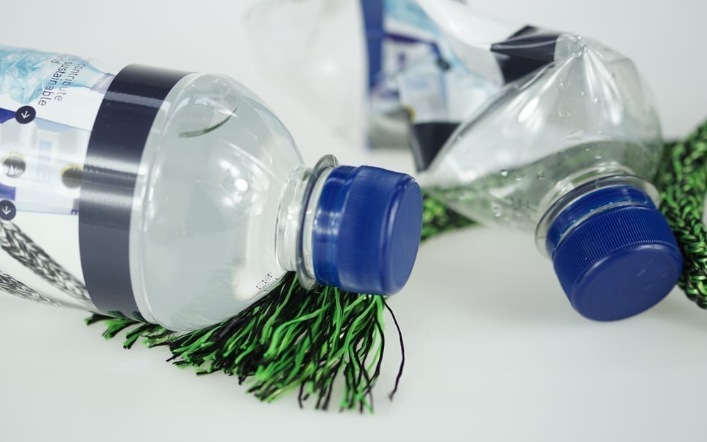 Duurzaam touw Rpet Line Recycled Pet Bottles Double Braided Rope Bottles Gerecycled touw