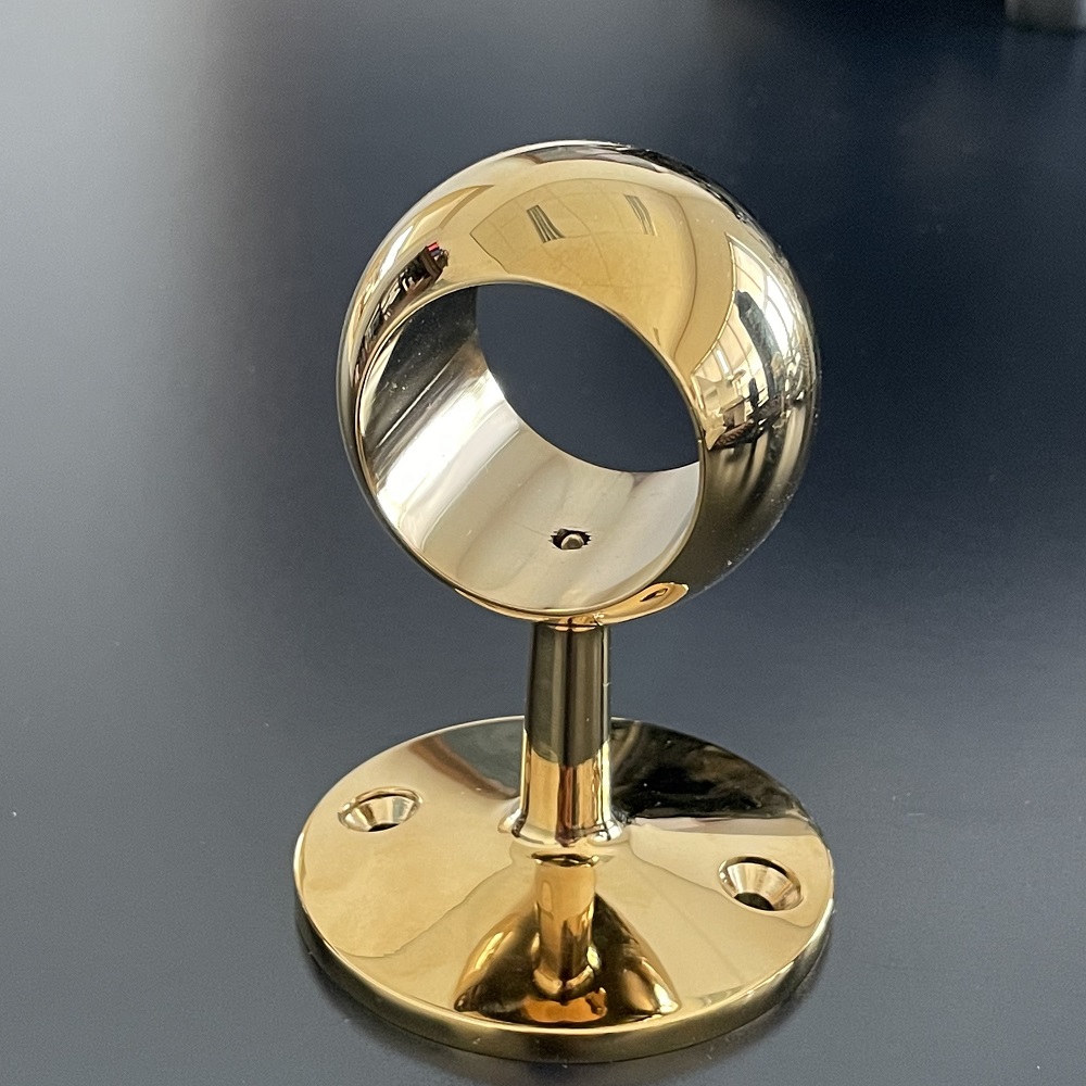 Leuninghouder Messing Kleinformaat