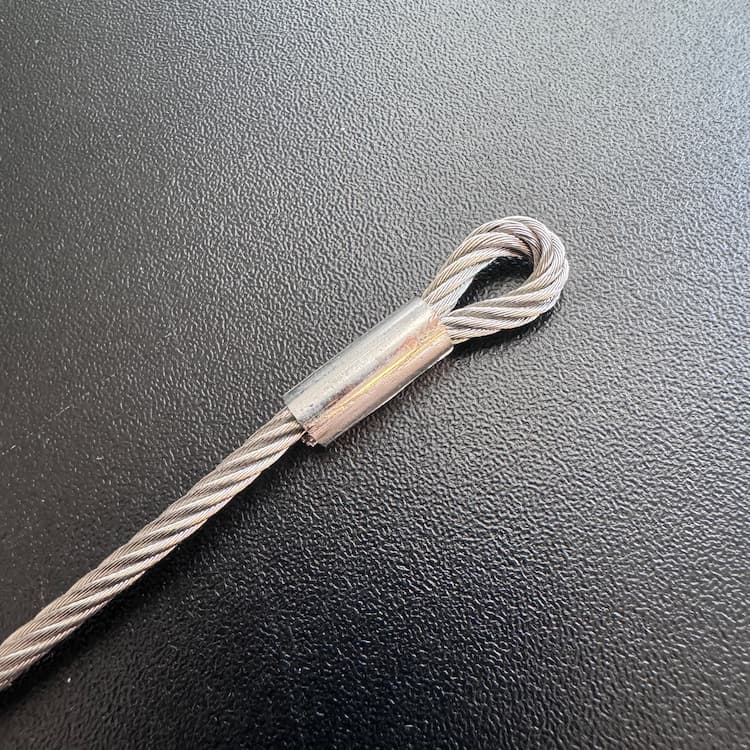 Staaldraad Rvs Klein Lusje Geperst Touwbestellen