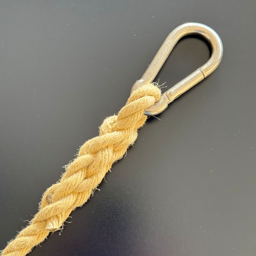 hempex 12mm met karabijnhaak 10x100