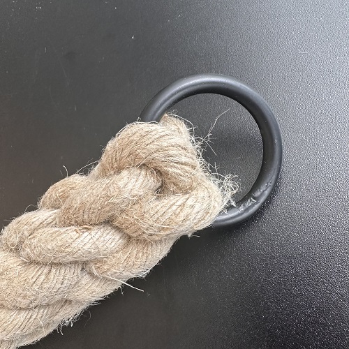 Zwarte Ring In Touw Touwbestellen