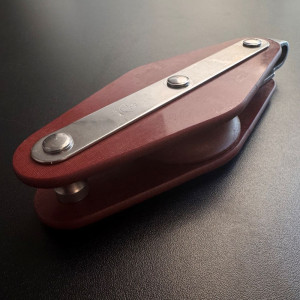 HYE blok 1-schijfs met beugel en hondsvot 16mm